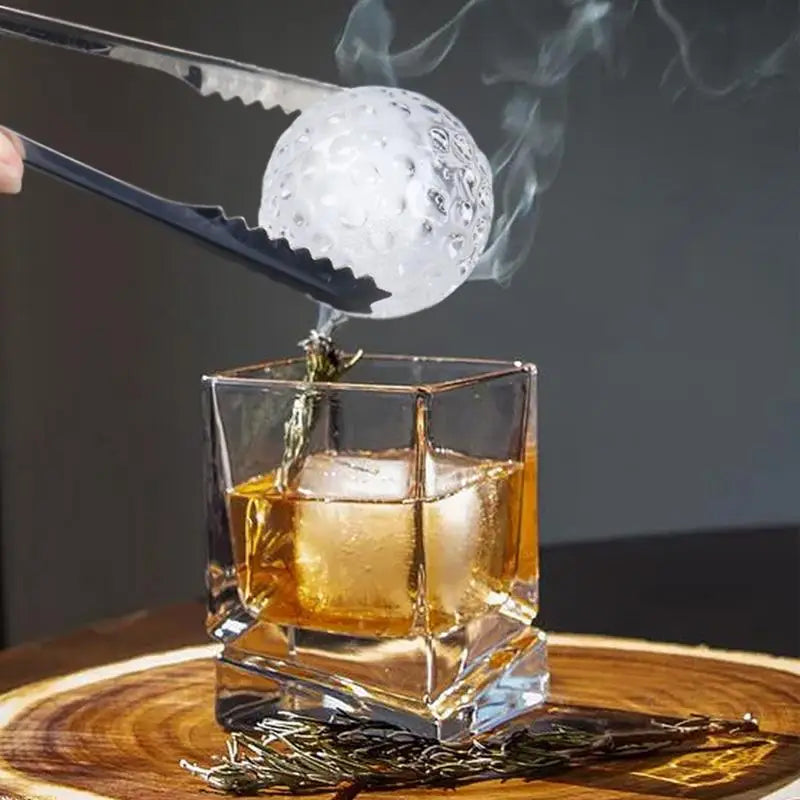 Golf Silicone Ice Ball Round Mold Whiskey Special 4 Golf Ice Grid Mold Kitchen Tool For Whisky Cocktail Cola Baby Food And Drink - NJPH Best Selling 