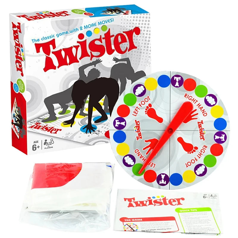 Fun Family Party Game Twister Games Indoor Outdoor Toys Game Twisting The Body For Children Adult Sports Interactive Group Aids - NJPH Best Selling 