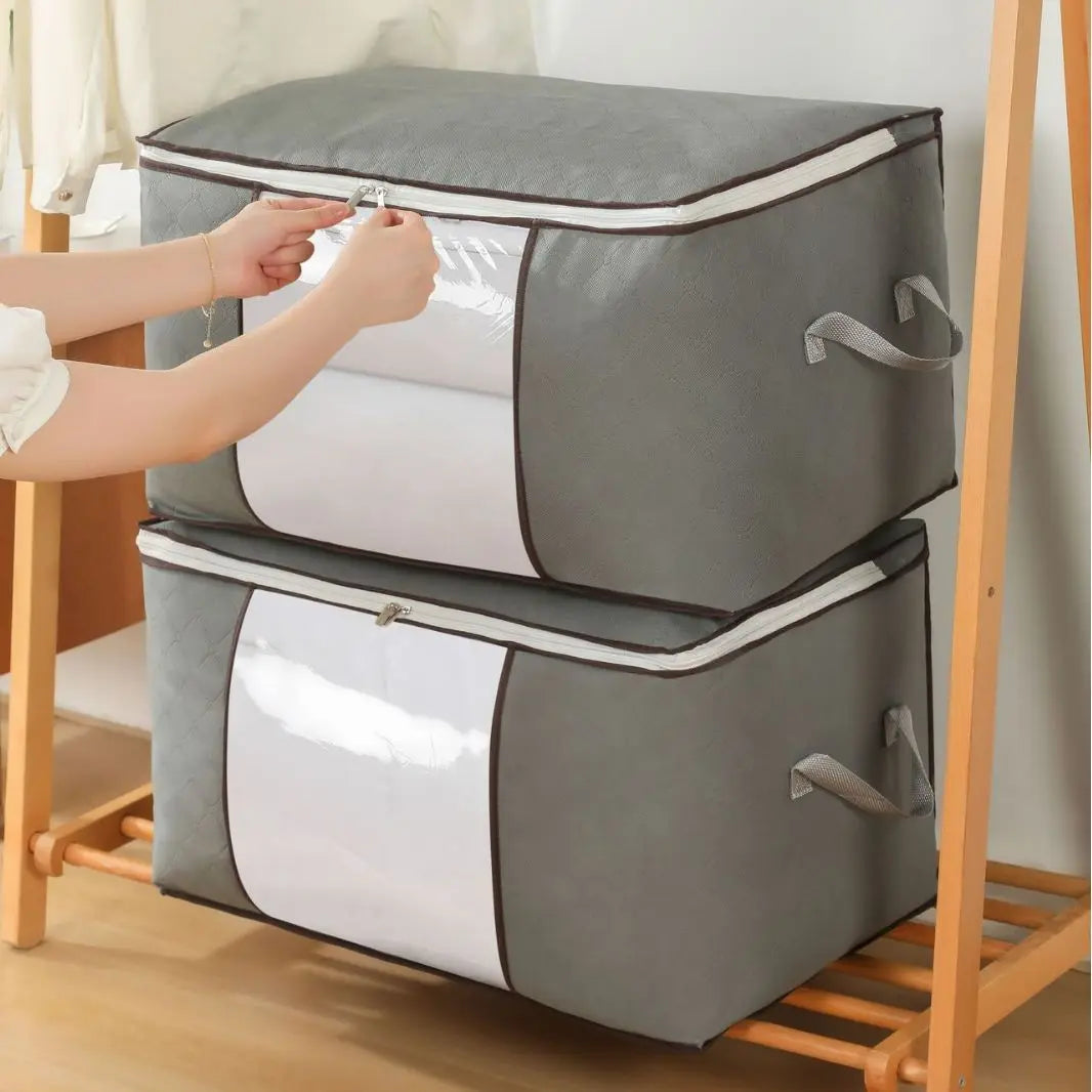 6pcs/set Clothes Storage Bags Upgraded Foldable Fabric Storage Bags Storage Containers For Organizing Bedroom - NJPH Best Selling 