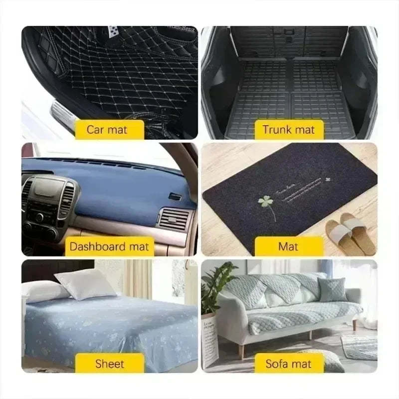 Wholesale Double Faced High Adhesive Fixing Stickers Carpet Pad Dashboard Mat Fixed Patch Home Floor Anti Skid Grip Tape Sticker - NJPH Best Selling 