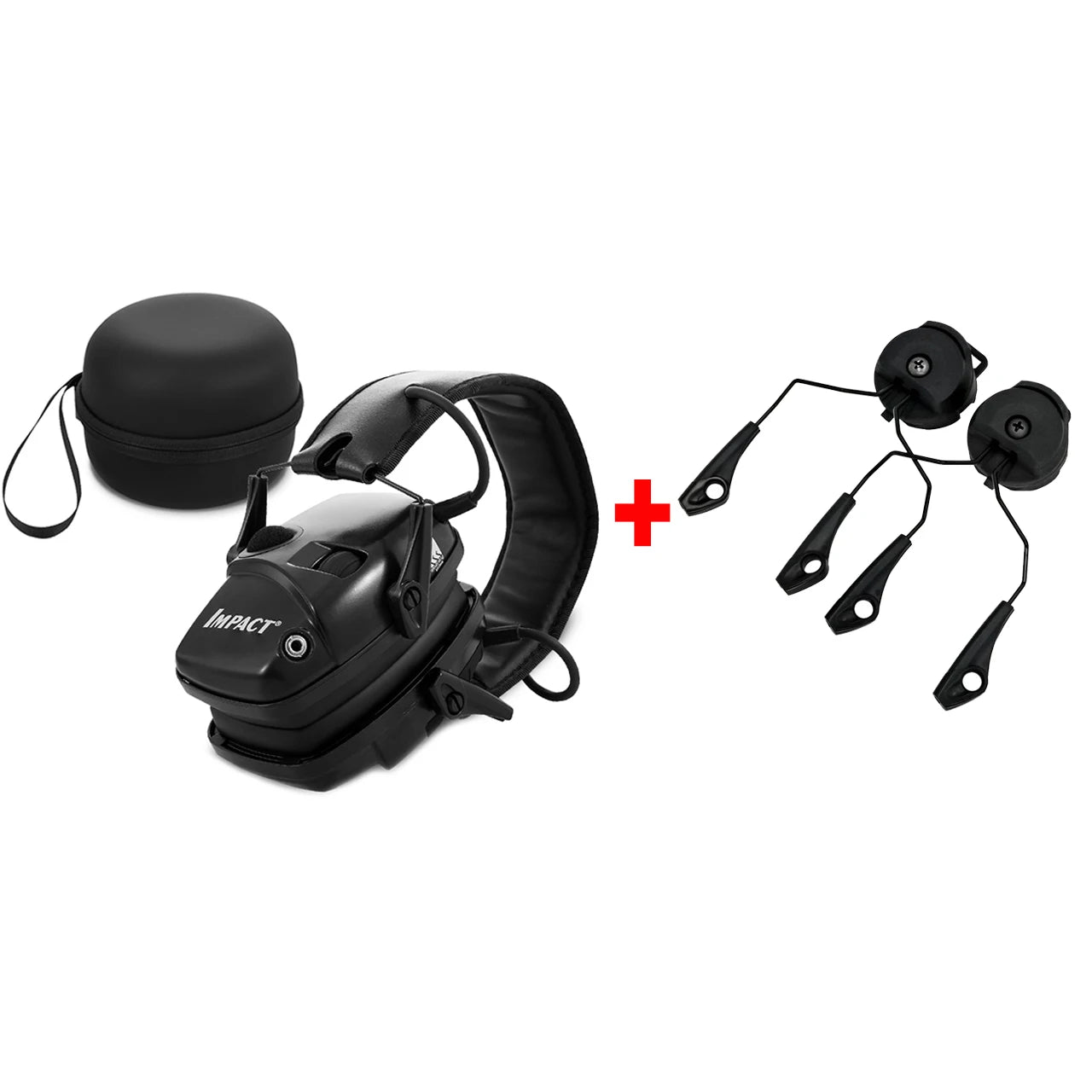 Outdoor Sports Anti-noise Impact Sound Amplification Electronic Shooting Earmuff Tactical Hunting Hearing Protective Headset - NJPH Best Selling 