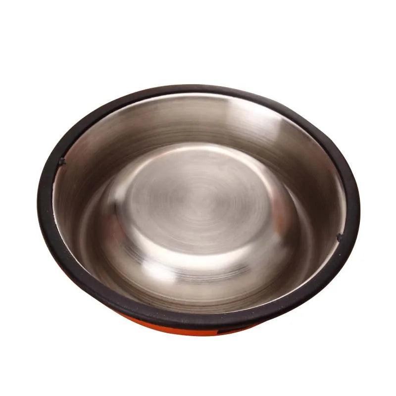 Cat Food Bowl Stainless Steel Kitten Cat Feeder Water Bowl With Non-Slip Rubber Base Small Pet Bowl Cat Accessories Pet Supplies - NJPH Best Selling 