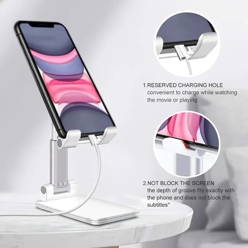 Desk Mobile Phone Holder Stand For IPhone IPad Xiaomi Adjustable Desktop Tablet Holder Universal Table Cell Phone Stand - NJPH Best Selling 