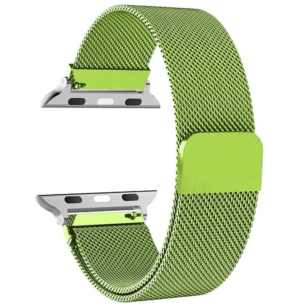 Magnetic Strap for Apple Watch bands 44mm 40mm 49mm 45mm 41mm 42mm 38mm 45 mm Metal bracelet iwatch series 3 6 7 8 9 SE ultra 2 - NJPH Best Selling 