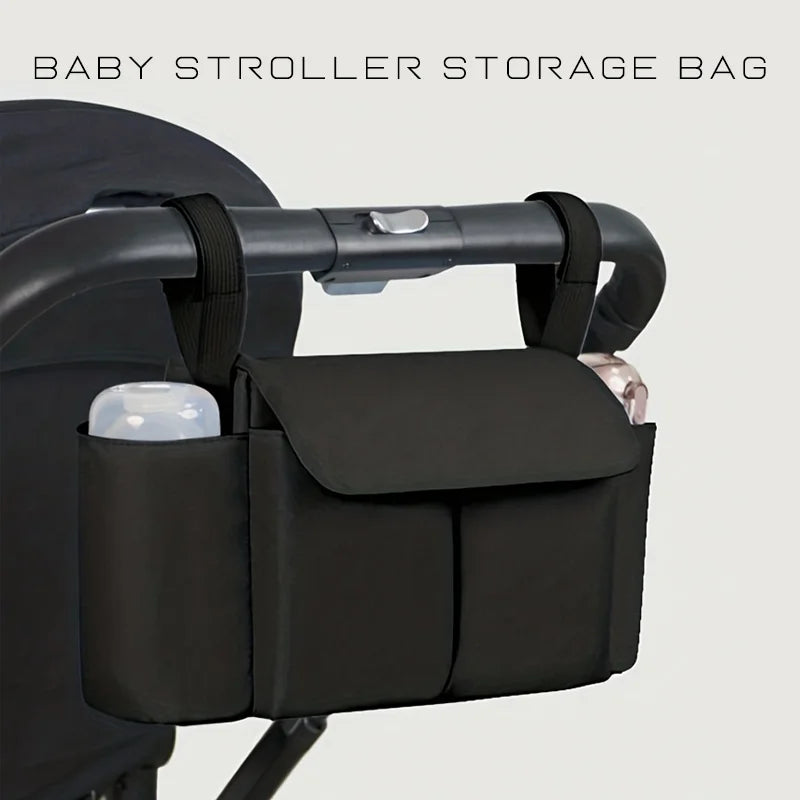 Stroller Organizer Bags Mummy Large Capacity Travel Hanging Bag Bottle Holder Pram Diaper Bags Baby Stroller Accessories - NJPH Best Selling 