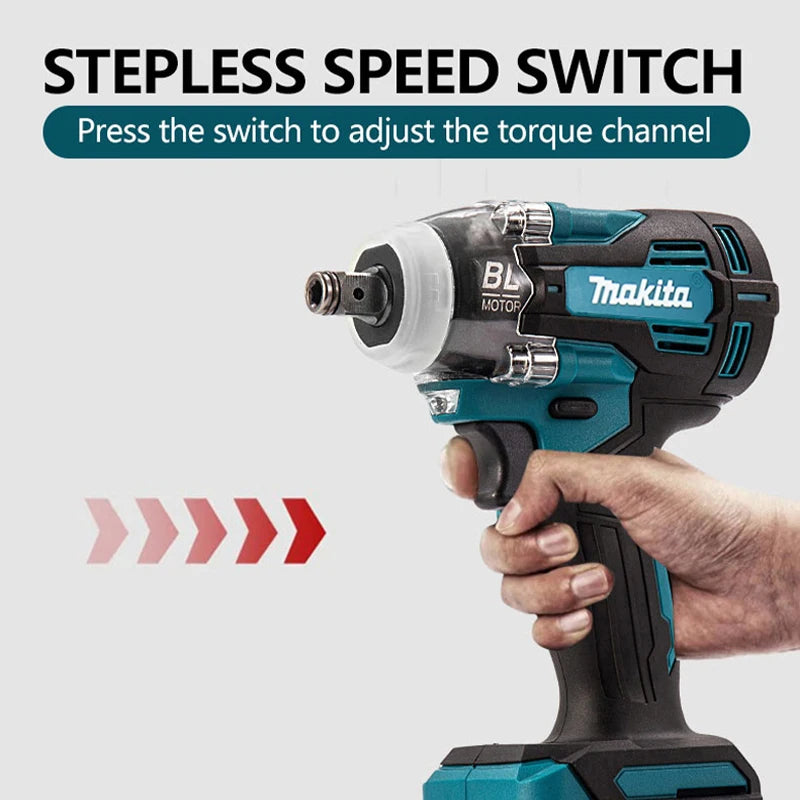 Makita TW004G 18V Electric Wrhench Cordless Machine Brushless Rechargable Power Tools HomeDIY Tool For Makita 18V Battery - NJPH Best Selling 