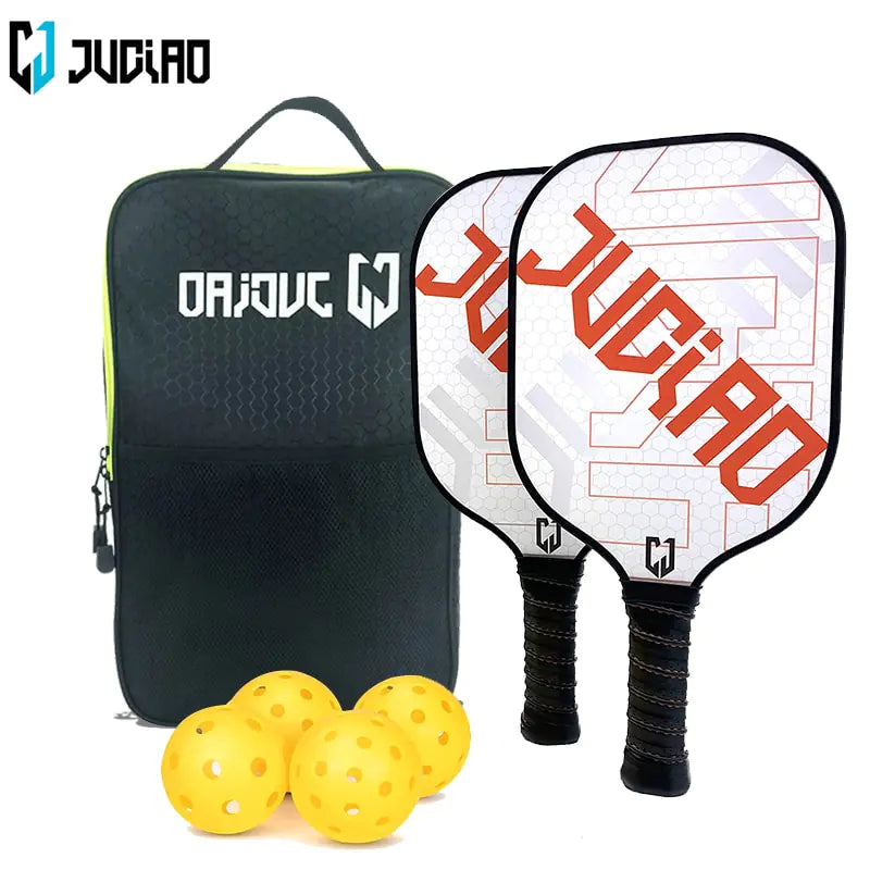 Pickleball Paddles Set Includes 4 Balls - NJPH Best Selling 