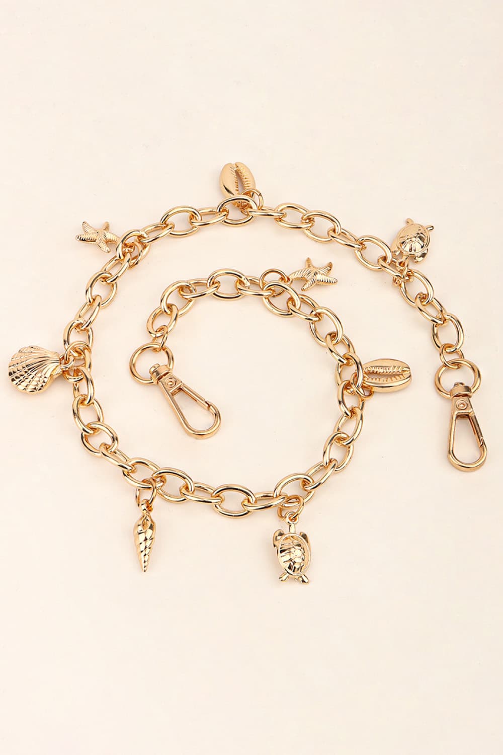 Sea Element Charm Iron Chain Belt - NJPH Best Selling 