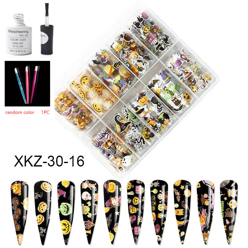 Nail Art Transfer Foils Set Of 12 - NJPH Best Selling 