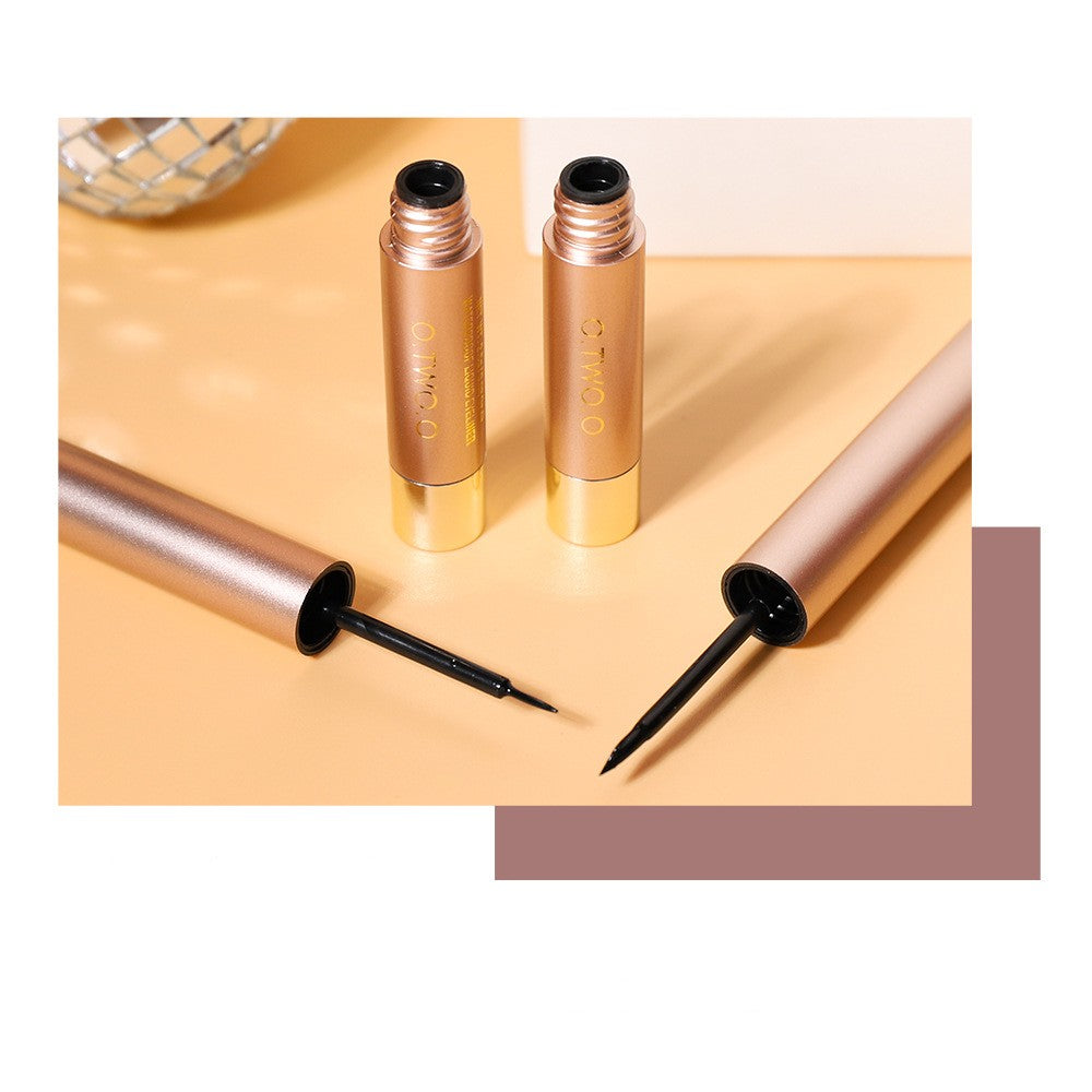 Rose Gold Beginner Liquid Eyeliner Waterproof Quick Dry No Halo Eyeliner - NJPH Best Selling 