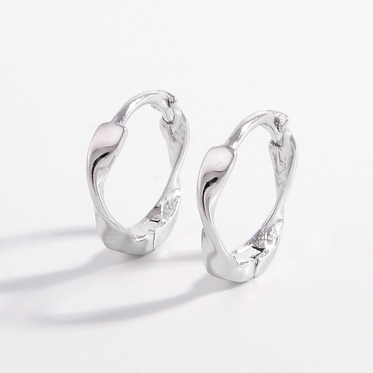 925 Sterling Silver Hoop Earrings - NJPH Best Selling 