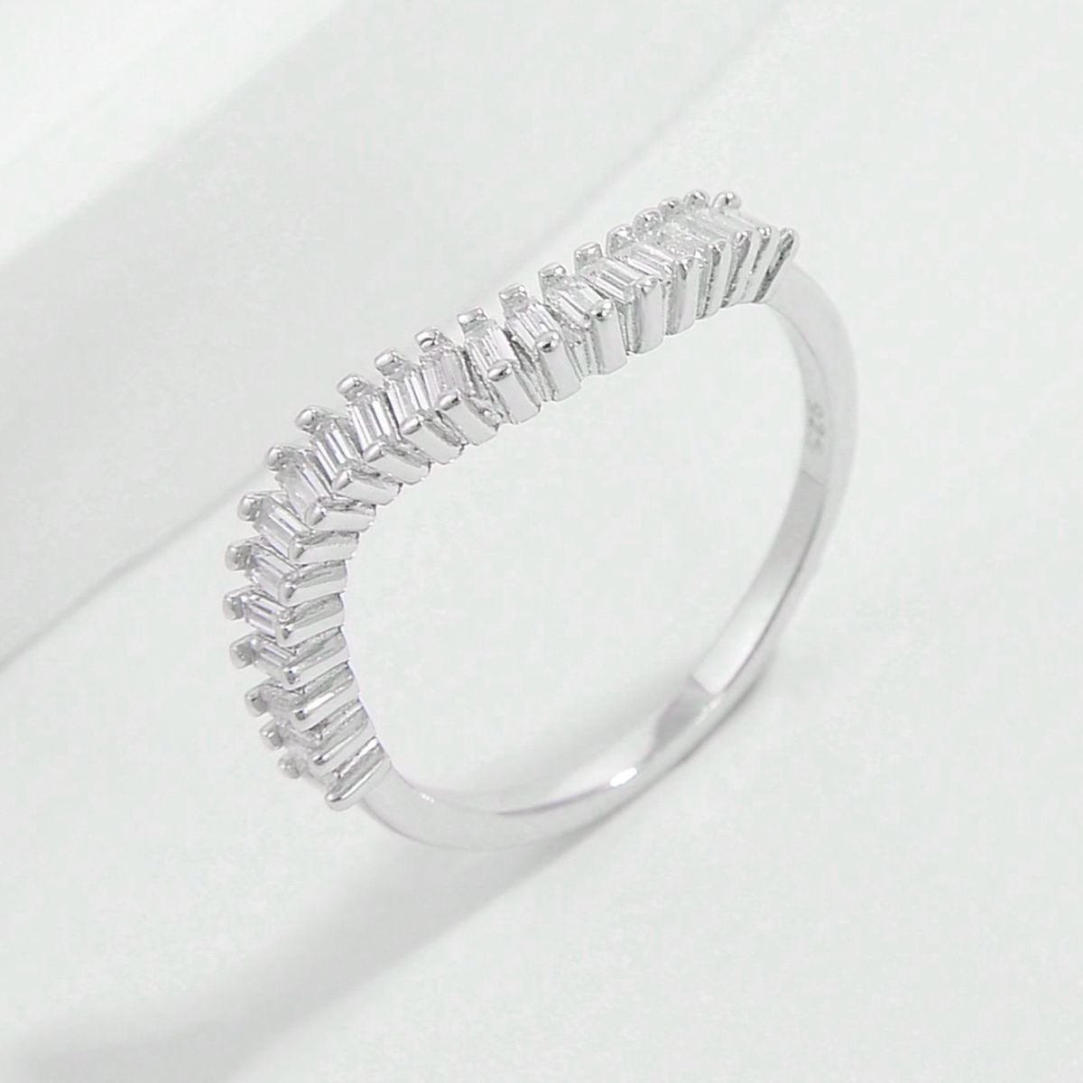 925 Sterling Silver Inlaid Zircon Ring - NJPH Best Selling 