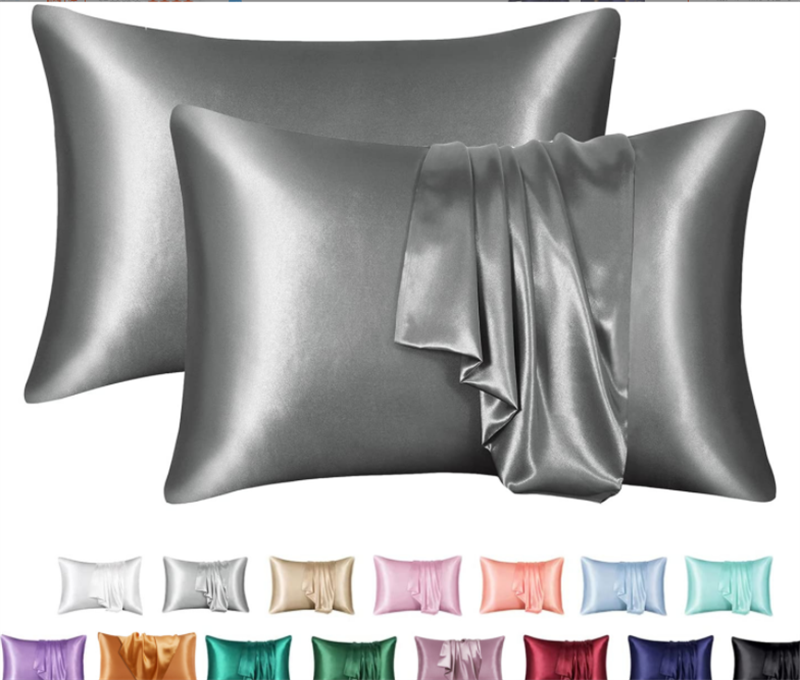 Silk Solid Color Satin Pillowcase Envelope Pillow - NJPH Best Selling 