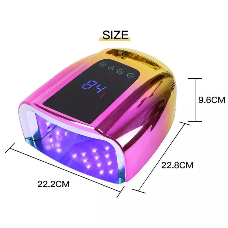 Nail Light Therapy Machine 96W High Power Quick Dry Smart Wireless UV - NJPH Best Selling 