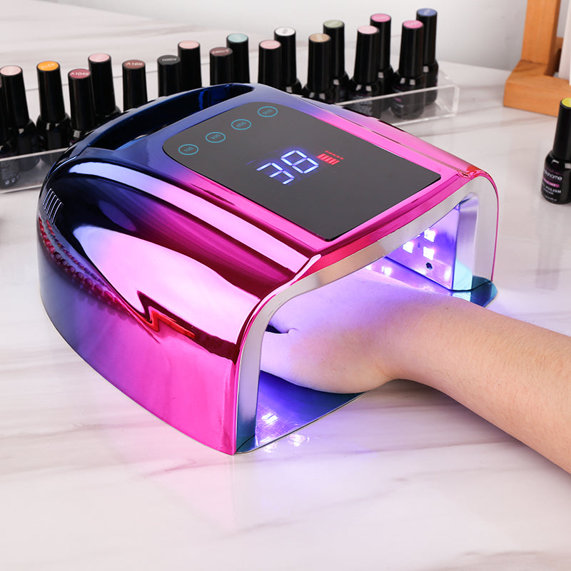 Nail Light Therapy Machine 96W High Power Quick Dry Smart Wireless UV - NJPH Best Selling 