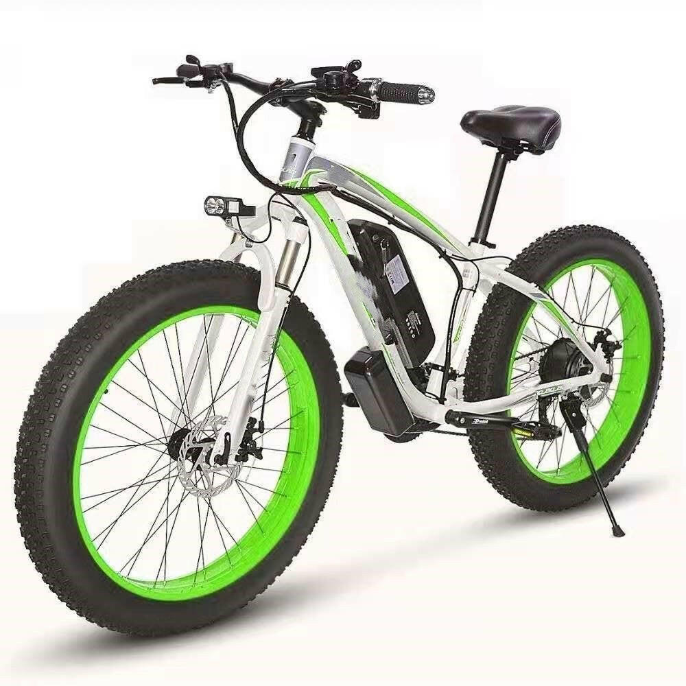 Electric Bicycle Lithium Tram Snow Electric Mountain Bike 21 Speed - NJPH Best Selling 