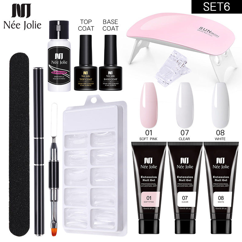 Nail Art Solid Extension Glue Set - NJPH Best Selling 