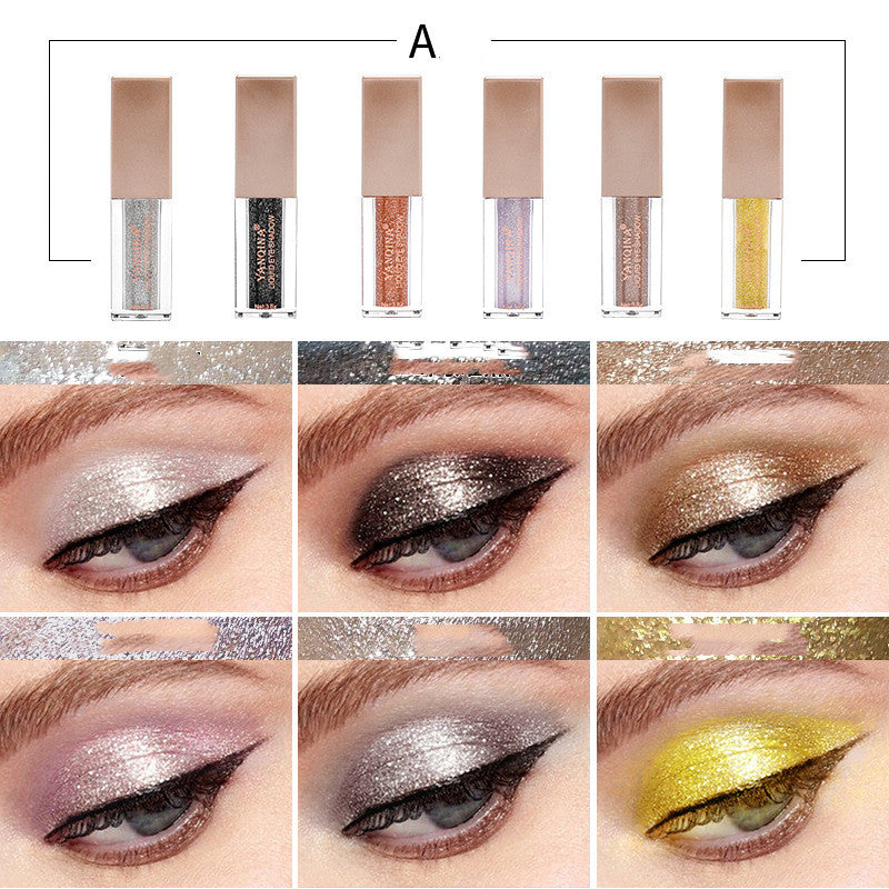 Matte Pearlescent Eyeshadow Sequined Diamond Eyeshadow Set - NJPH Best Selling 