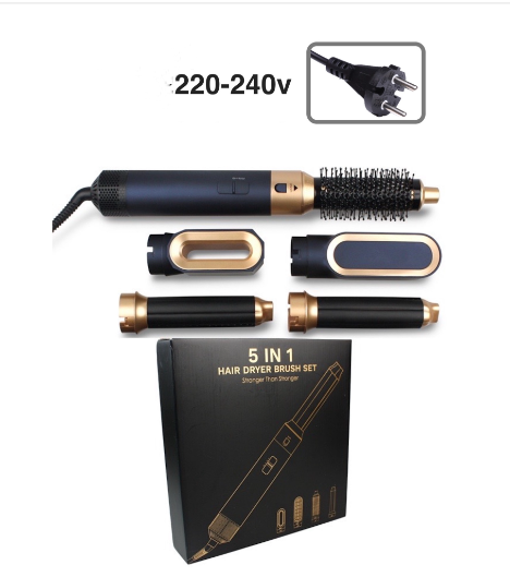 New Hair Dryer Multi Hair Styler 5 In1 Curling Iron Hair - NJPH Best Selling 