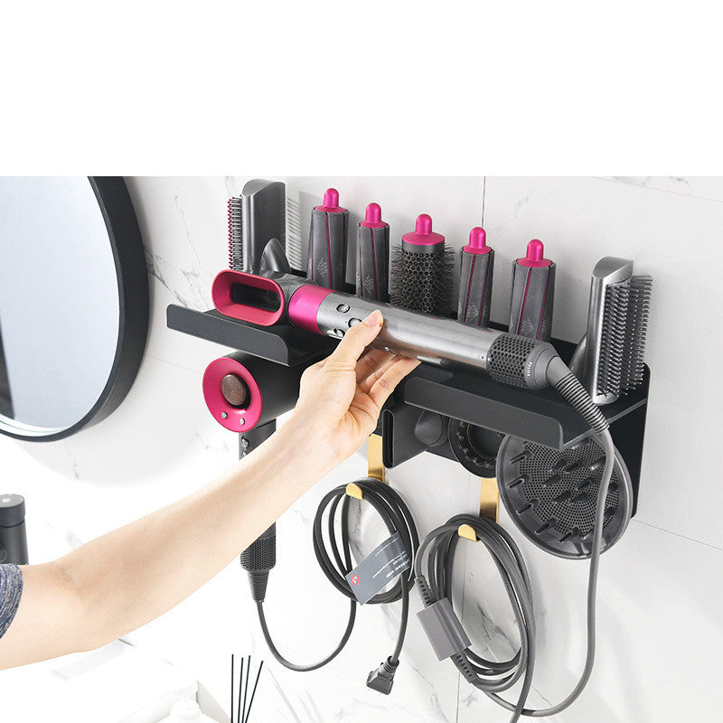 Curling Rod Storage Rack Barber Shop Hair Dryer Holder - NJPH Best Selling 