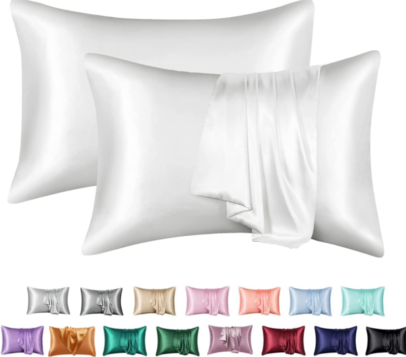 Silk Solid Color Satin Pillowcase Envelope Pillow - NJPH Best Selling 