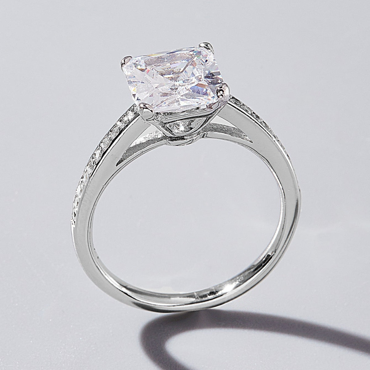 925 Sterling Silver Zircon Ring - NJPH Best Selling 