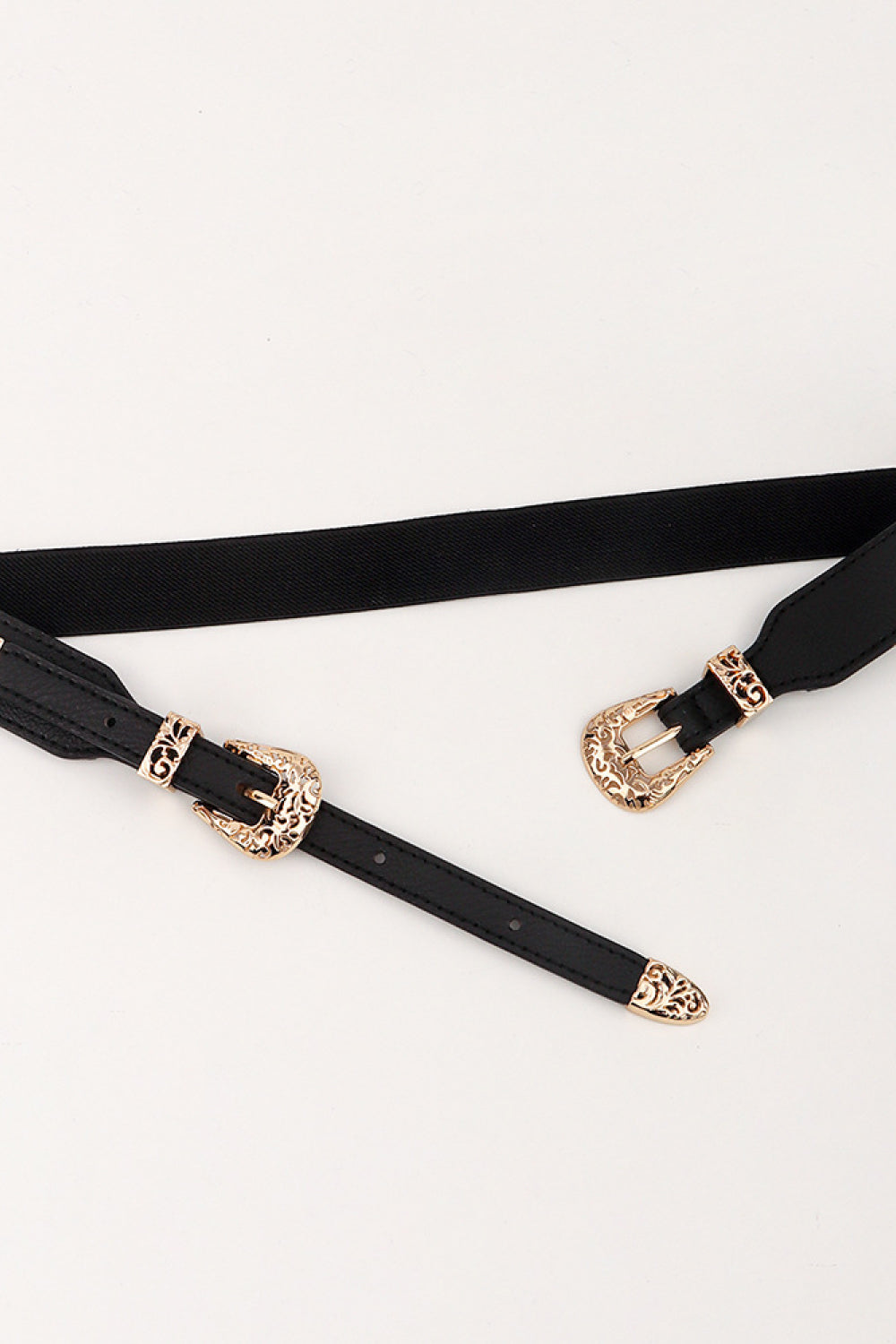 Double Buckle Elastic Belt - NJPH Best Selling 