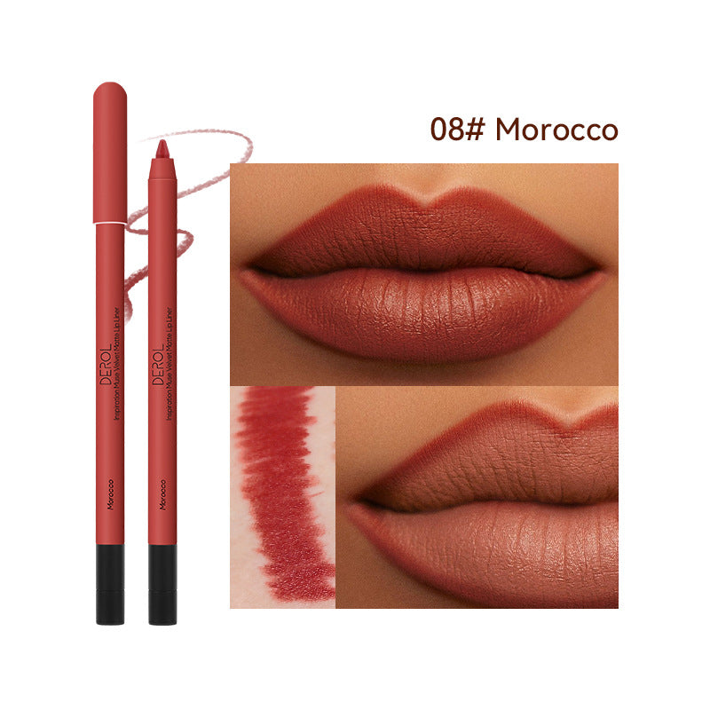 Matte Lipstick Lipliner High Shade Velvet Mist Lipstick - NJPH Best Selling 