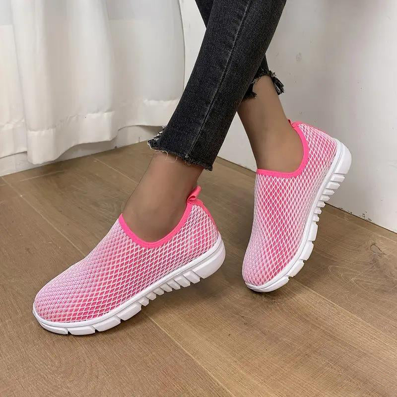 Cnady Color Sports Shoes Summer Walking Running Flats Shoes Women Sneakers - NJPH Best Selling 