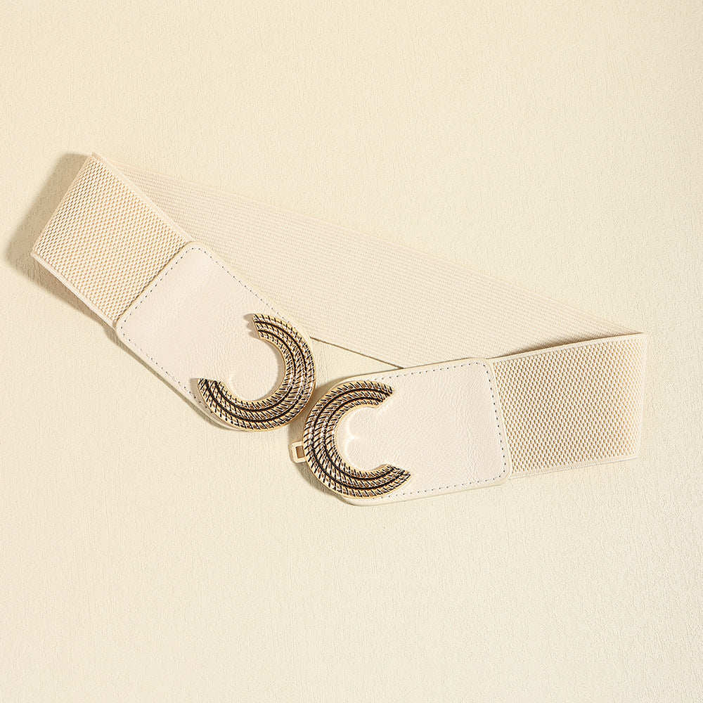 Double C Buckle Elastic Belt - NJPH Best Selling 