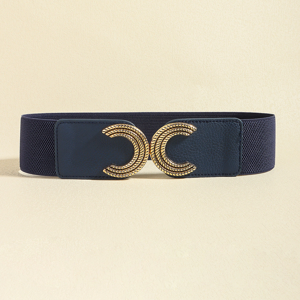 Double C Buckle Elastic Belt - NJPH Best Selling 