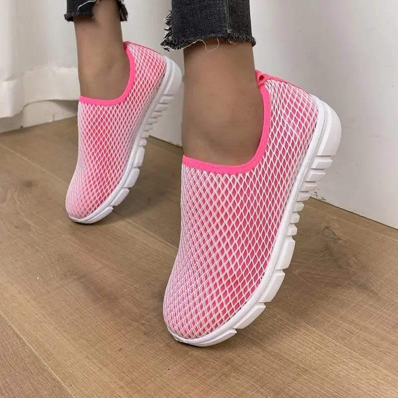 Cnady Color Sports Shoes Summer Walking Running Flats Shoes Women Sneakers - NJPH Best Selling 