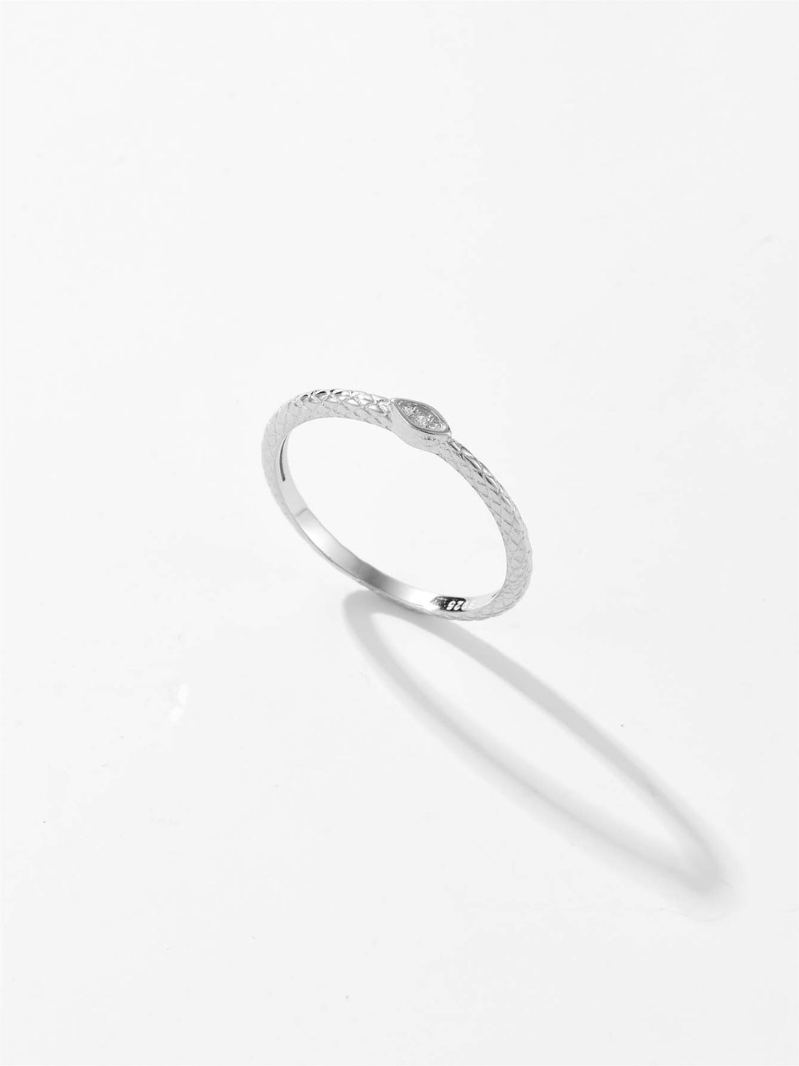 925 Sterling Silver Inlaid Zircon Ring - NJPH Best Selling 