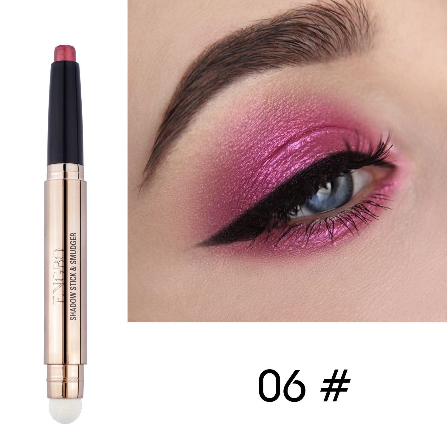 Double-ended Monochrome Non-smudge Eyeshadow Pencil - NJPH Best Selling 