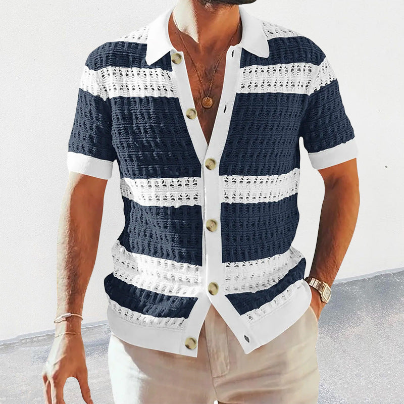 Summer Collar Shirts Men Casual Formal - NJPH Best Selling 