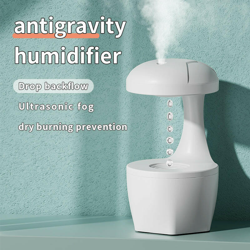 Anti-gravity Humidifier Water Droplet Backflow Aromatherapy Machine Large Capacity Office Bedroom Silent Large Fog Volume Spray - NJPH Best Selling 