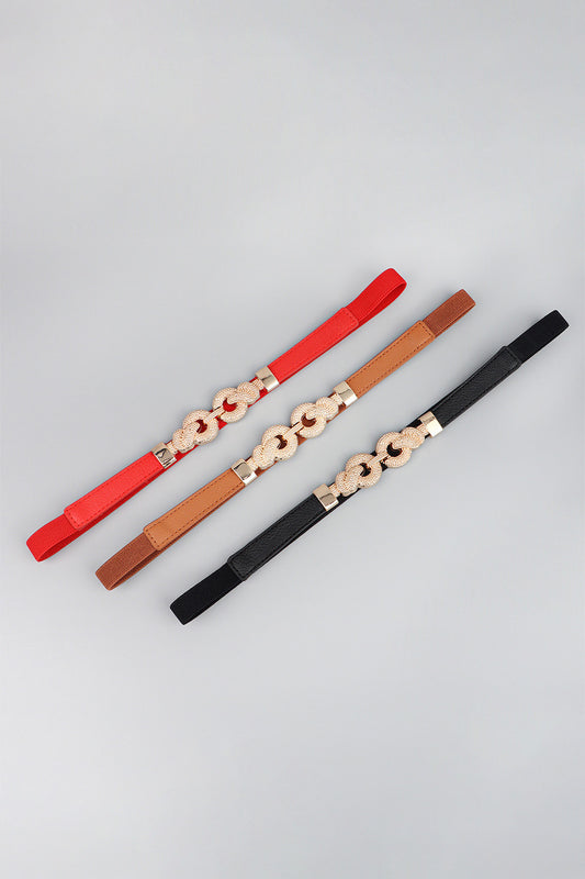 Zinc Alloy Buckle PU Leather Belt - NJPH Best Selling 