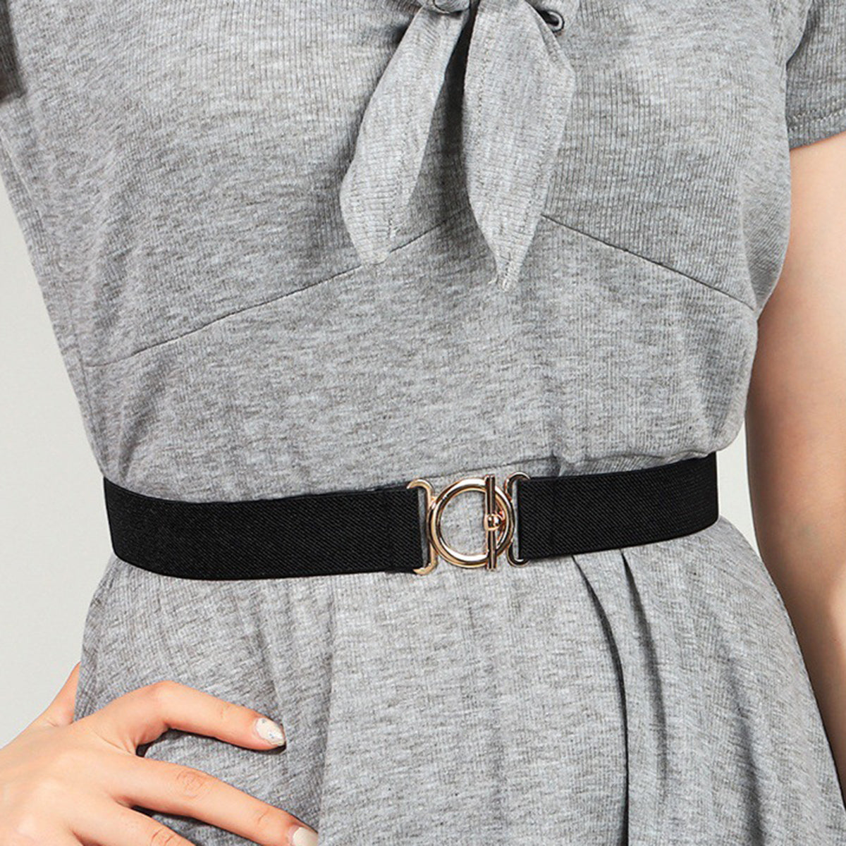 Toggle Clasp Elastic Belt - NJPH Best Selling 