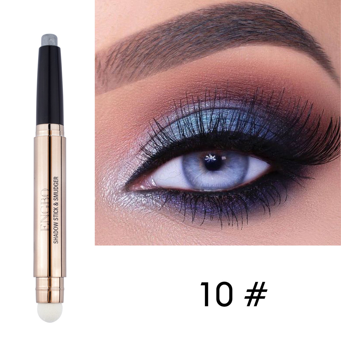 Double-ended Monochrome Non-smudge Eyeshadow Pencil - NJPH Best Selling 