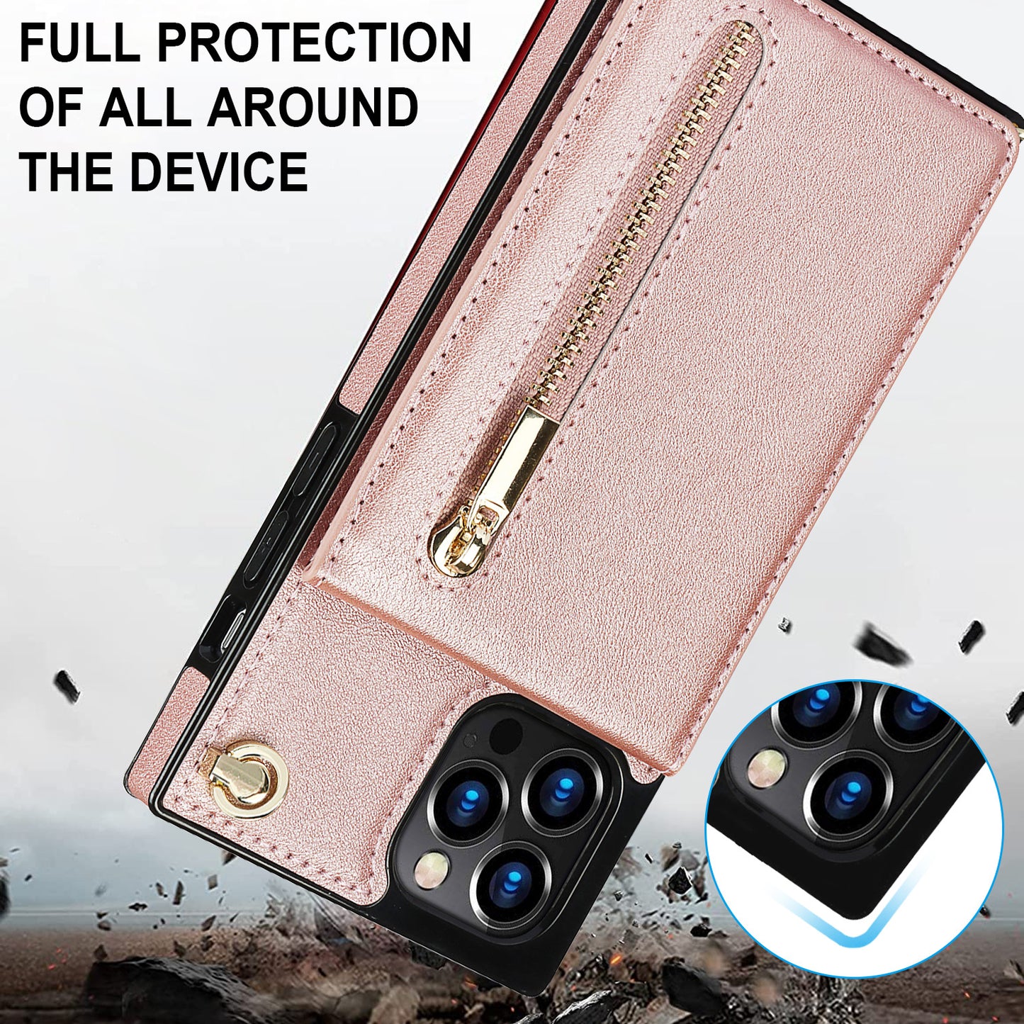 Mobile Phone Case Leather Case Messenger Protective Cover - NJPH Best Selling 