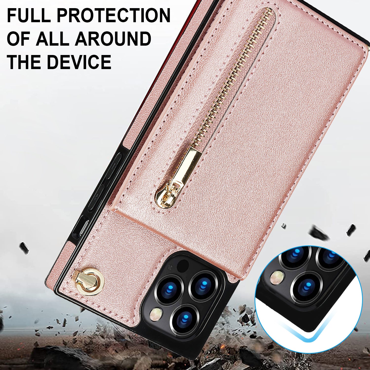 Mobile Phone Case Leather Case Messenger Protective Cover - NJPH Best Selling 